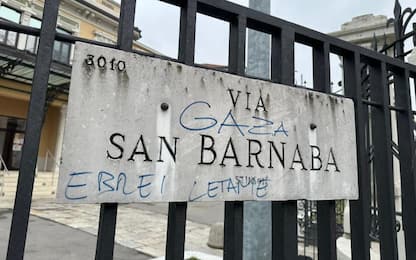 Milano, scritta antisemita vicino alla Sinagoga