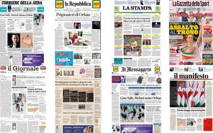 Le prime pagine dei quotidiani di oggi 31 gennaio: la rassegna stampa