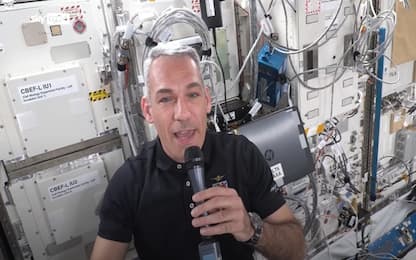 L'astronauta Villadei a Sky TG24 dalla ISS: "Grande soddisfazione"