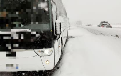Maltempo, riaperta l'A22 tra Vipiteno e Brennero dopo forti nevicate