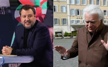Matteo Salvini visita Denis Verdini nel carcere di Sollicciano