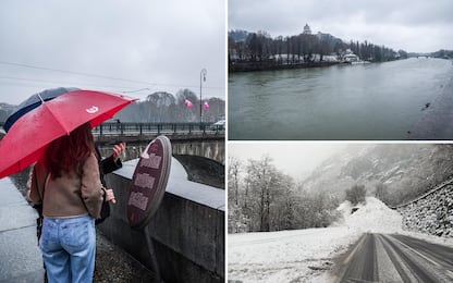 Maltempo, ancora piogge e neve sull'Italia: allerta in 15 Regioni FOTO
