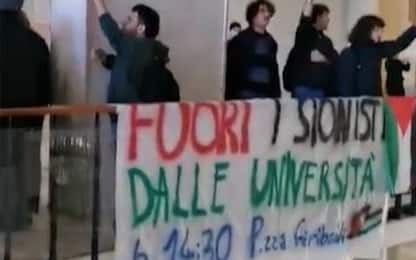 Protesta studenti Federico II, salta dibattito con Molinari. VIDEO