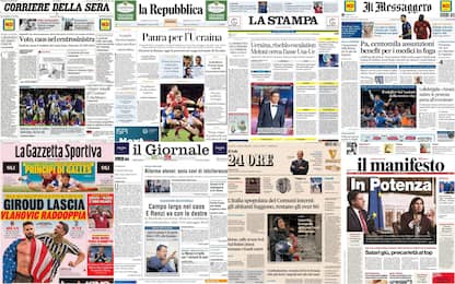 Le prime pagine dei quotidiani di oggi 17 marzo: la rassegna stampa