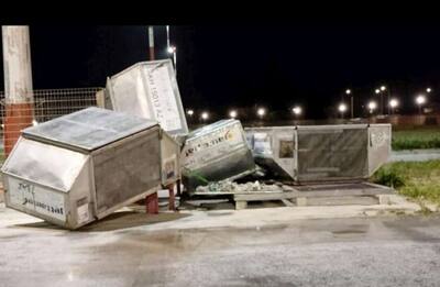 Maltempo, tornado sull'aeroporto Trapani-Birgi: danni alla struttura