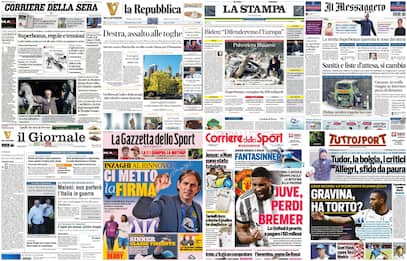 Le prime pagine dei quotidiani di oggi 28 marzo: la rassegna stampa