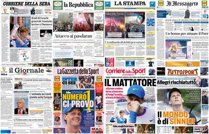 Le prime pagine dei quotidiani di oggi 2 aprile: la rassegna stampa