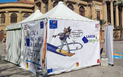 Palermo, il fumetto-guida sull'Europa che si può ascoltare