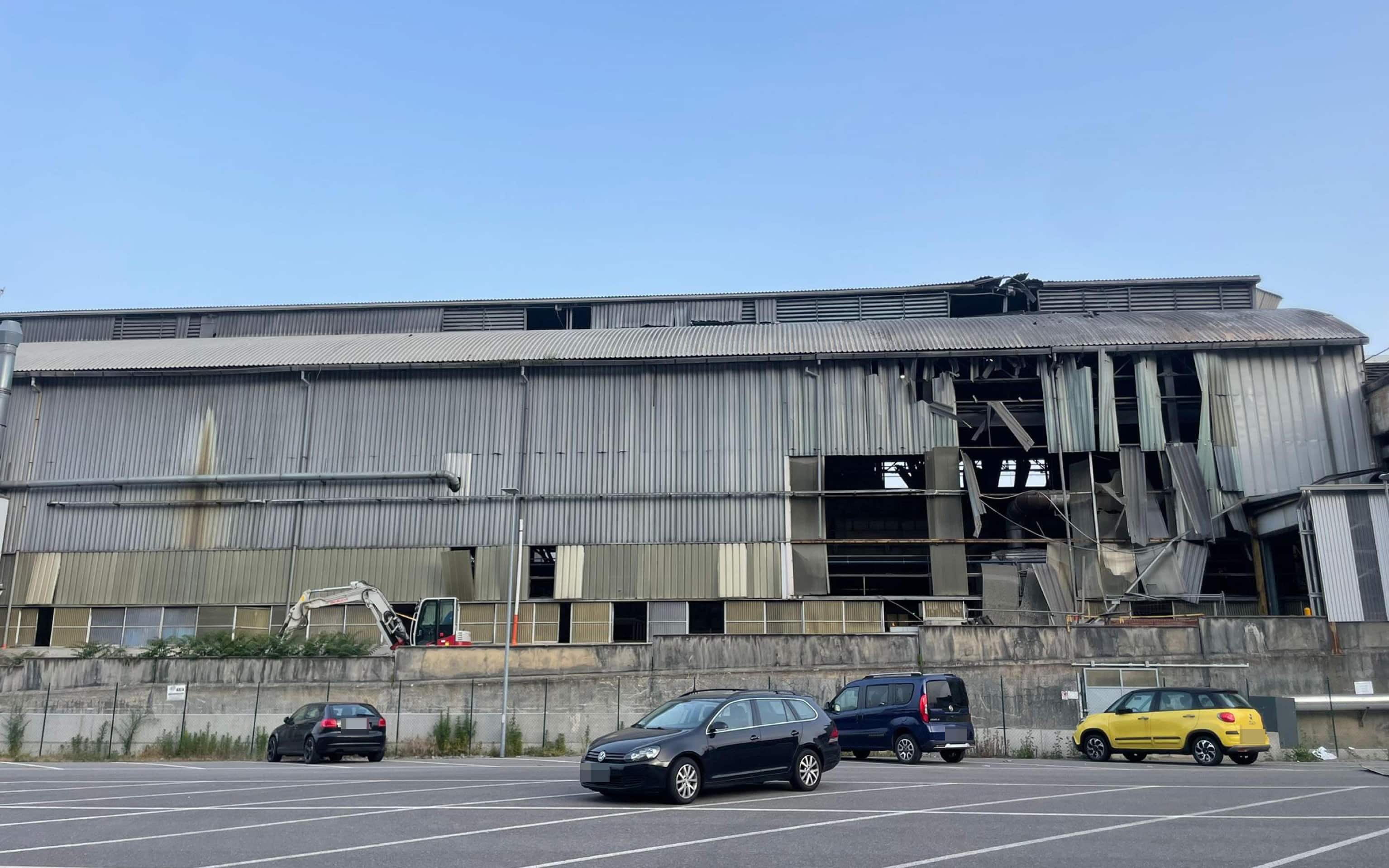 +++ Esplosione in una fabbrica a Bolzano, 6 feriti +++ Credit G.News