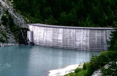 Maltempo in Valle d'Aosta, allerta per la diga di Valgrisenche