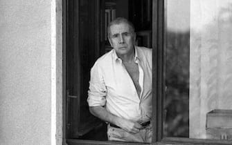 Italian politic Enzo Tortora at house arrest in Milan, Italy, 15 August 1986. ANSA 