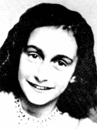 Anne Frank (1929 - 1945, she died at the concentration camp of Bergen-Belsen). (Photo by: Photo 12/Universal Images Group via Getty Images)