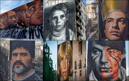 Chi è lo street artist italiano Jorit: le sue opere. FOTO