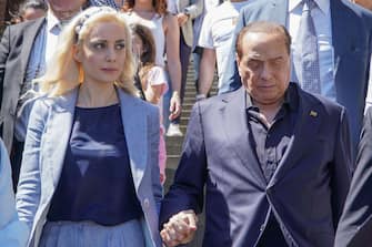 Silvio Berlusconi together with Marta Fascina his current partner will be at the national convention organised by his party in Naples tomorrow