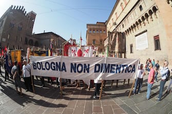 Commemorazione 39mo anniversario strage della stazione di Bologna del 2 Agosto 1980 - Bologna 2 agosto 2019 - ANSA / GIORGIO BENVENUTI