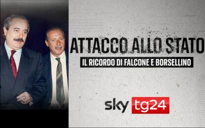 "Attacco allo Stato", lo speciale di Sky TG24 su Falcone e Borsellino