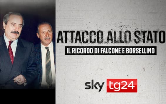 “Attacco allo Stato”, speciale di Sky TG24 a 30 anni dalla morte di Falcone e Borsellino