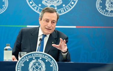 Pres Draghi Conf. Stampa 