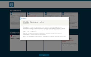Reddito di emergenza, la procedura per chiederlo sul sito Inps