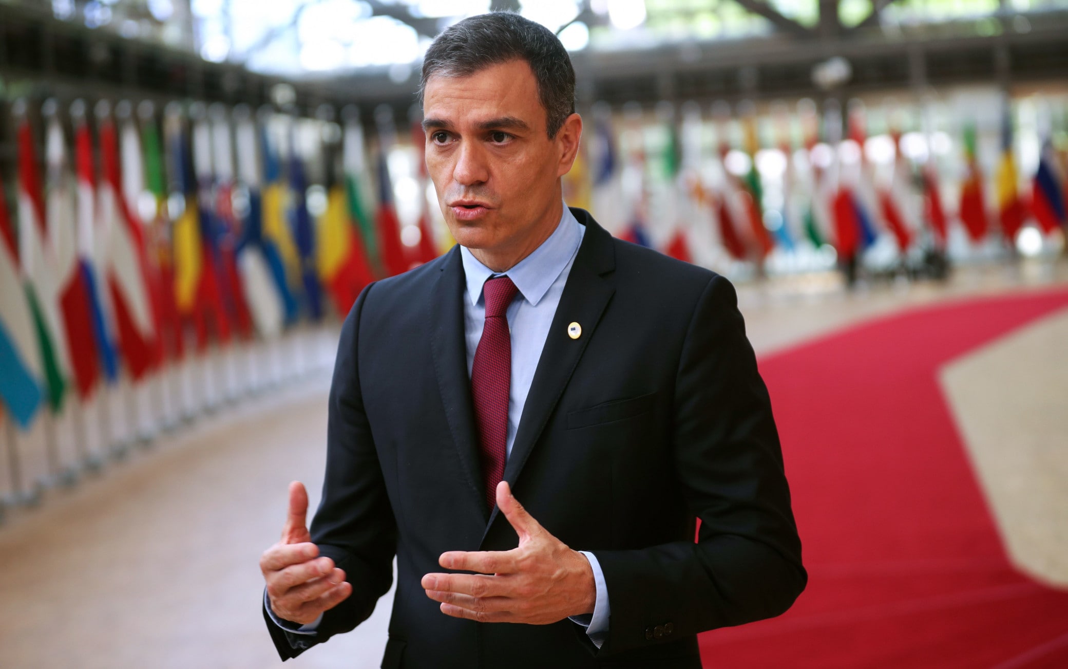 Il premier spagnolo Pedro Sanchez Il premier spagnolo Pedro Sanchez