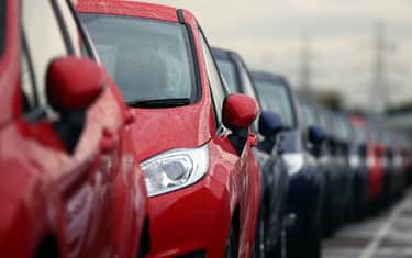 DAGENHAM, ENGLAND - JANUARY 13:  Cars are prepared for distribution at a Ford factory on January 13, 2015 in Dagenham, England. Originally opened in 1931, the Ford factory has unveiled a state of the art GBP475 million production line that will start manufacturing the new low-emission, Ford diesel engines from this November this will generate more than 300 new jobs, Ford currently employs around 3000 at the plant in Dagenham.  (Photo by Carl Court/Getty Images)