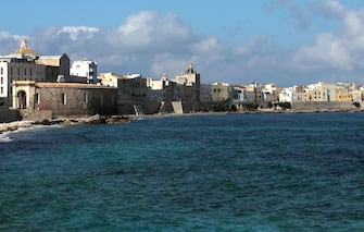 SICILY,ITALY - JUNE 07: A view of Trapani on June 08, 2018 in Trapani, Italy. Trapani is a city and comune on the west coast of Sicily. Founded by Elymians, the city is still an important fishing port and the main gateway to the nearby Egadi Islands. (Photo by  Franco Origlia/Getty Images)