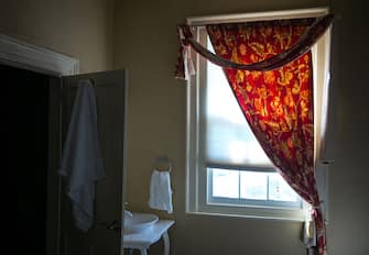 SOUTH HADLEY, MA - SEPTEMBER 22: A bedroom is viewed September 22, 2014 at the Daniel Stebbins House, a bed & breakfast accommodation near Mount Holyoke College in South Hadley, Massachusetts.  (Photo by Robert Nickelsberg/Getty Images)