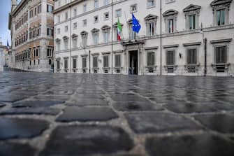 Palazzo Chigi durante il consiglio dei ministri, Roma, 16 novembre 2020.
ANSA/ALESSANDRO DI MEO