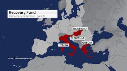 Recovery Fund, solo 4 paesi vogliono i prestiti: c'è anche l'Italia