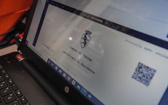 Un certificato anagrafico digitale del Comune di Torino