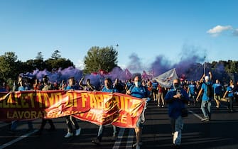 Manifestazione in solidarietÃ  dei lavoratori della GKN (Firenze - 2021-09-18, Stefano De Grandis) p.s. la foto e' utilizzabile nel rispetto del contesto in cui e' stata scattata, e senza intento diffamatorio del decoro delle persone rappresentate