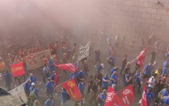 Manifestazione Gkn Firenze