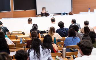 Milano - Politecnico sede leonardo. Studenti tornano alle lezione e animano il campus (Milano - 2021-05-20, Stefano De Grandis) p.s. la foto e' utilizzabile nel rispetto del contesto in cui e' stata scattata, e senza intento diffamatorio del decoro delle persone rappresentate