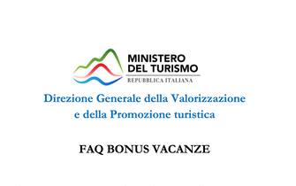 bonus vacanze faq bonus vacanze