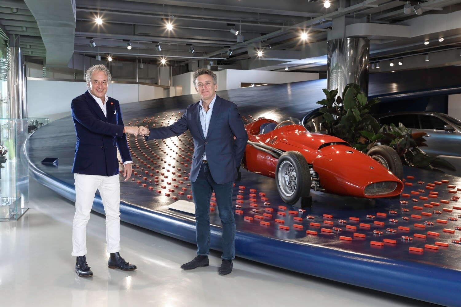 Davide Grasso e Alejandro Agag