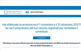 bonus revisioni il sito dove fare richiesta per il bonus revisioni
