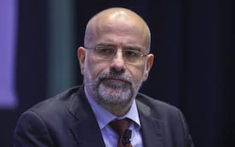 Davide Iacovoni, head of Italy's debt agency, pauses during an interview in Milan, Italy, on Thursday, Oct. 24, 2019. Italy is attracting foreign investors to buy its bonds as the new government's more conciliatory stance toward the European Union on budget issues should reduce the country’s risk premium further, Iacovoni said. Photographer: Alessia Pierdomenico/Bloomberg