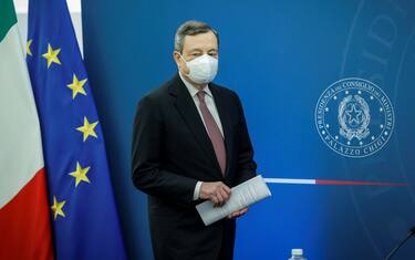 Il premier Mario Draghi positivo al Covid