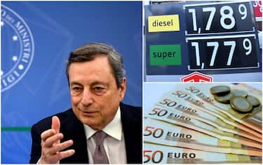 Benzina soldi Draghi