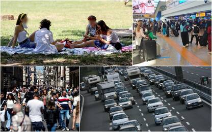 Ponte 25 aprile: 9 milioni di italiani in viaggio nonostante maltempo