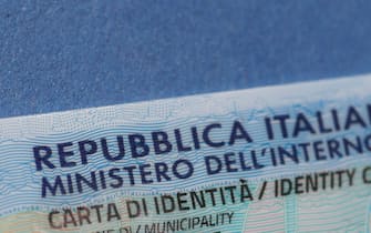 ROME, ITALY - CIRCA APRIL 2021: Italian Electronic Identity Card