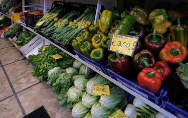 verdure al supermercato 