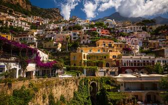 Positano, Amalfi Coast, UNESCO, World Heritage Site, Campania, Italy, Europe. (Photo by: Daniele Orsi/REDA&CO/Universal Images Group via Getty Images)