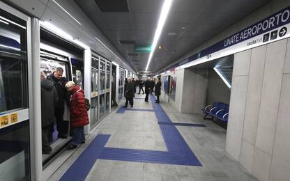 Milano, 65mila passeggeri in due giorni sulla nuova metropolitana M4