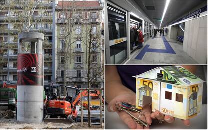 Milano, sale valore delle case nelle zone attraversate dalla nuova M4