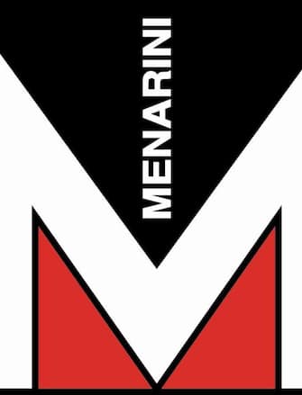 Il logo del gruppo Menarini tratto da internet, 09 ottobre 2012.
ANSA/INTERNET
+++EDITORIAL USE ONLY - NO SALES+++