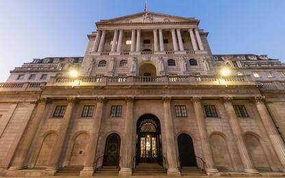 Inflazione, Bank of England alza i tassi d'interesse al 4,25%