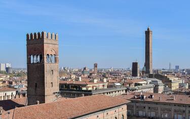 Bologna, Torre dell'Orologio, Italy