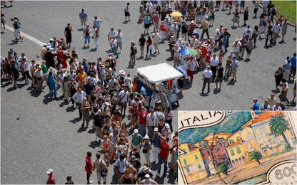 Turismo record in Italia nel 2023, +43% di stranieri in quattro mesi