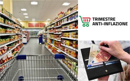 Trimestre anti-inflazione al via, cosa sapere sulla spesa calmierata